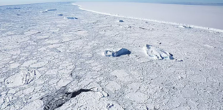 Alarming ice melt in Antarctica, hits record low in February 2022