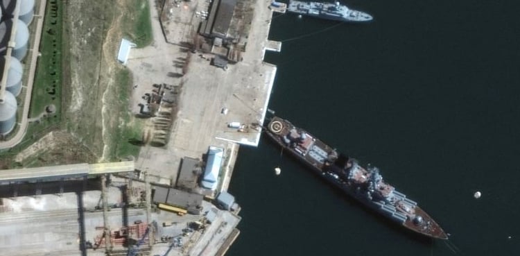 Russia says blast cripples Black Sea flagship, Ukraine claims missile strike