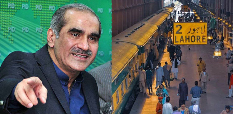 Saad Rafique announces 30pc reduction in train fares