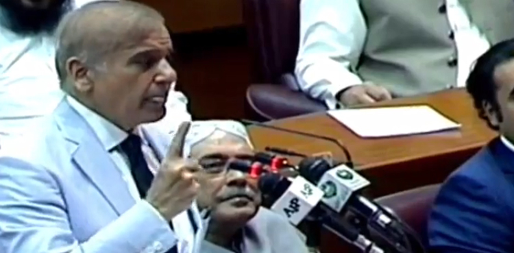 Shehbaz Sharif announces parliamentary probe in lettergate in first speech as PM-elect