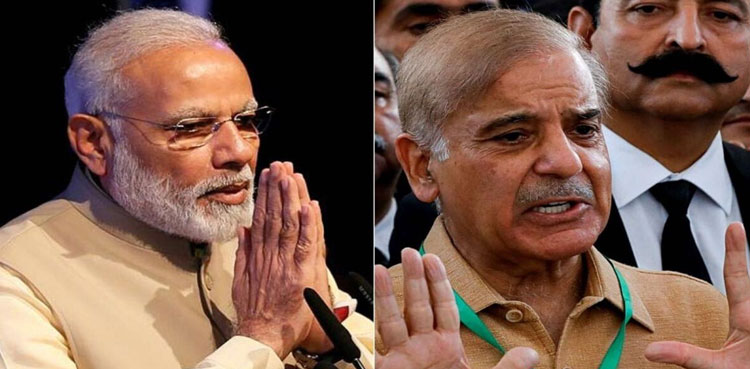 Narendra Modi felicitates Shehbaz Sharif, says India desires peace