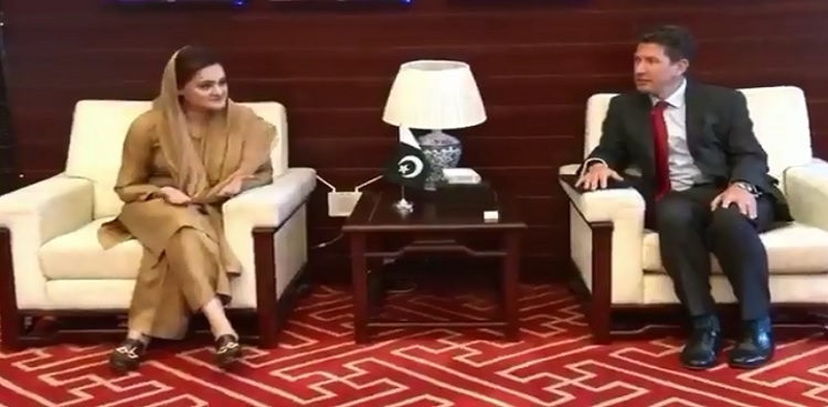 Marriyum Aurangzeb, British envoy discuss cooperation in media