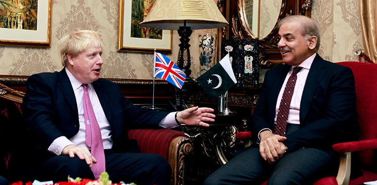 British PM 'looks forward to working with' Shehbaz Sharif-led govt