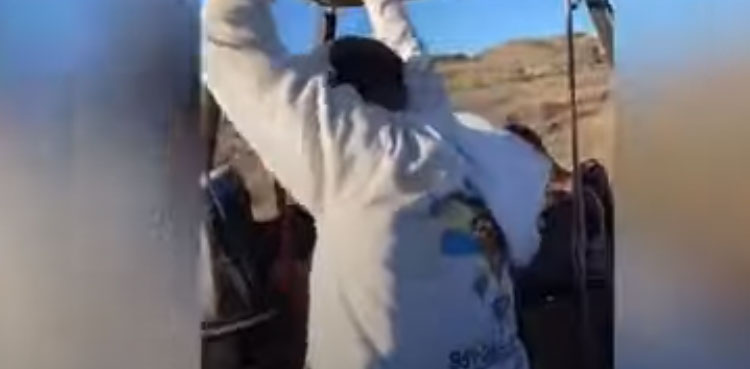 Man films scary hot-air balloon ride; video goes viral