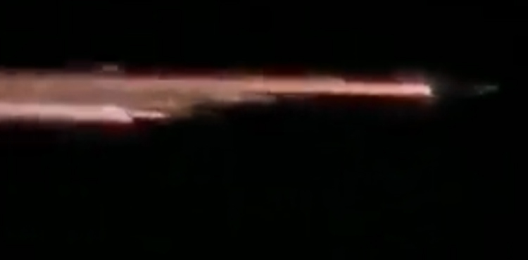 VIRAL: Indian state sees burning objects fall from sky