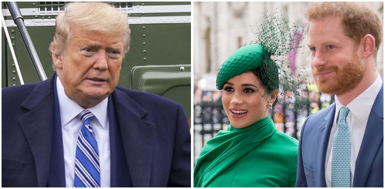 Donald Trump says 'Meghan Markle will leave Harry for some other guy'