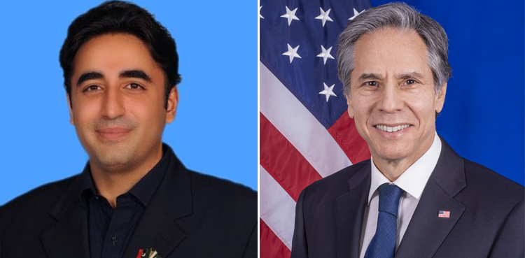 US State Secretary Antony Blinken telephones Bilawal Bhutto Zardari