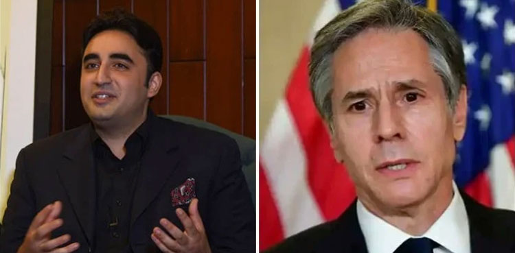 Foreign Minister Bilawal Bhutto meets with US counterpart Antony Blinken