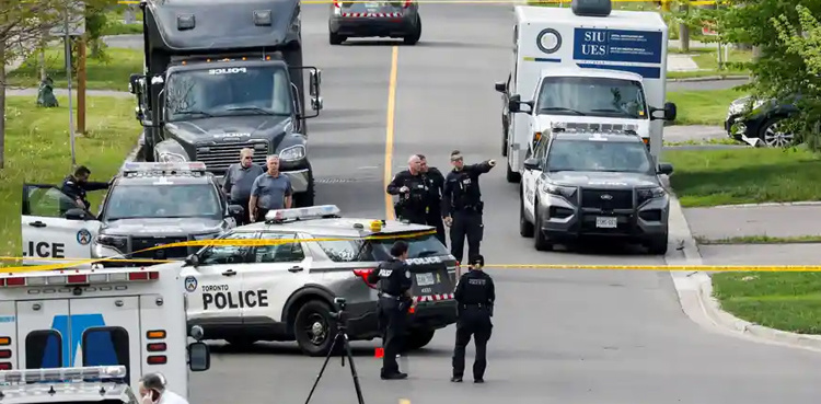 Canada police shoot man seen with rifle near school