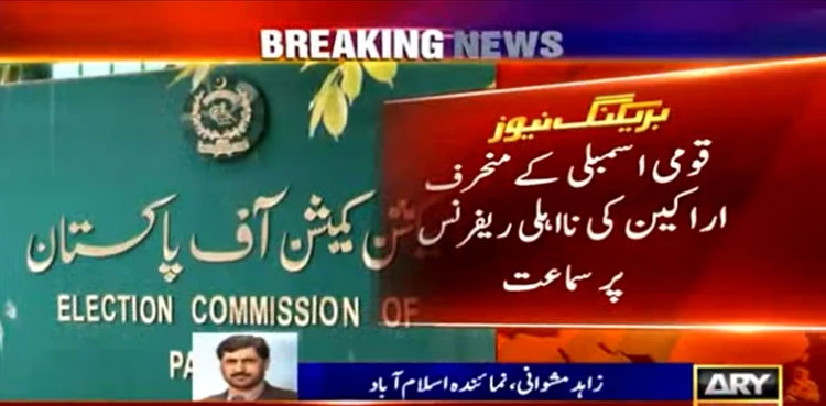 Disqualification reference: Deviant members of PTI submit response