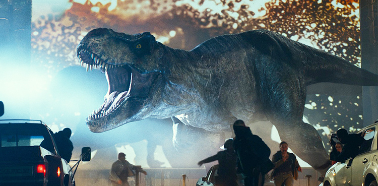 The dinosaurs are back in 'Jurassic World' finale