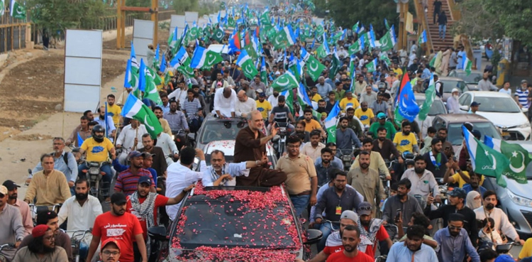 Karachi Huqooq Caravan: Hafiz Naeemur Rehman demand fresh census