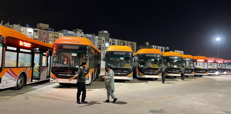 Karachi: Orange Line BRT depot yet to be completed