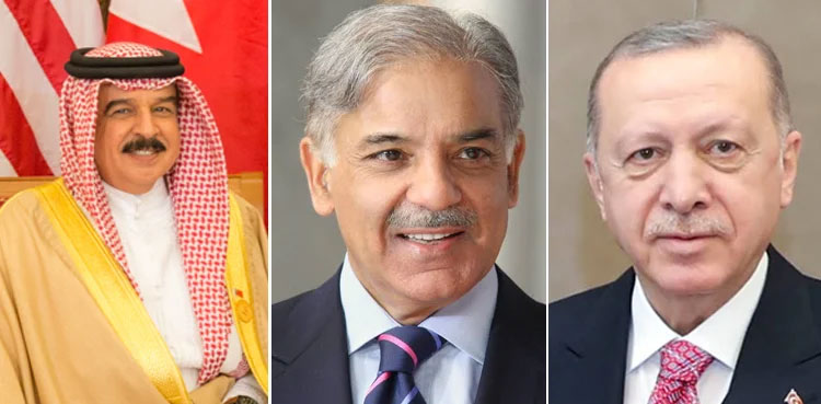 PM Shehbaz Sharif extends Eid greetings to Turkish president, Bahrain king