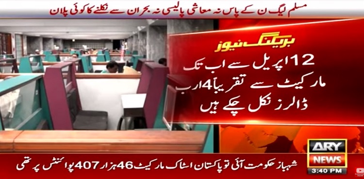 PSX lost 3,596 points during PM Shehbaz Sharif govt