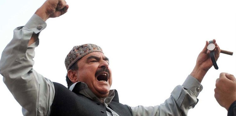 'Punjab's political trash will be dumped soon' says Sheikh Rasheed