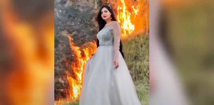 TikTok star faces backlash over forest fire video