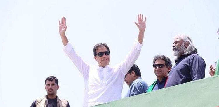 'Imran Khan is coming to Islamabad tomorrow'