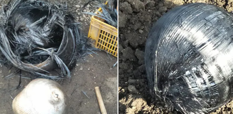 VIRAL: Village sees metal balls 'raining from sky'