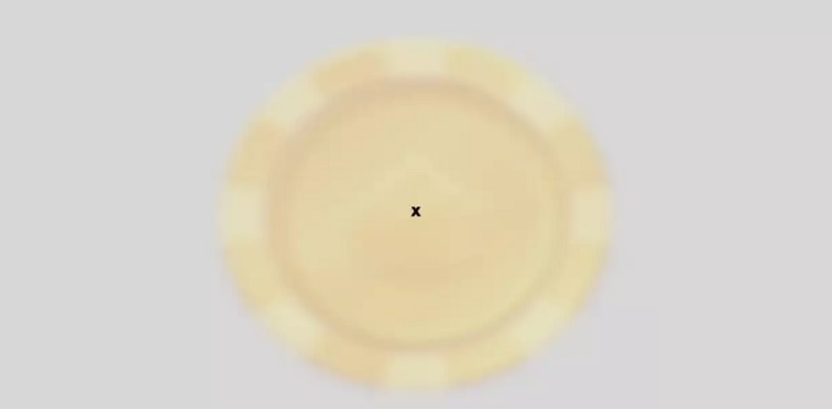 The coin vanishes before your eyes in mind-boggling optical illusion