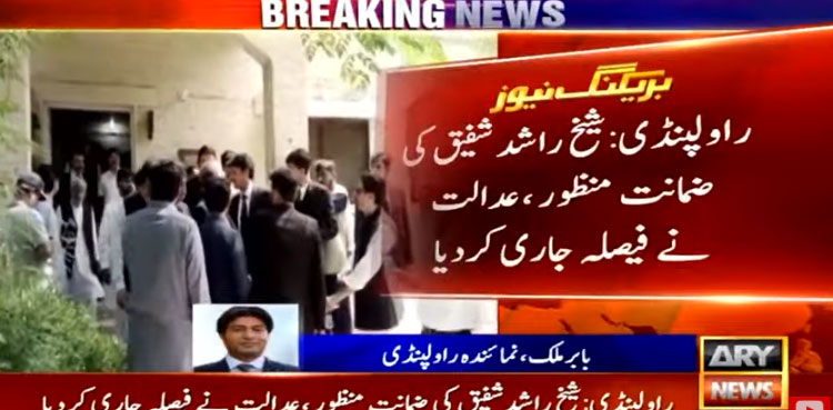 Masjid-e-Nabwi incident: Court grants bail to MNA Rashid Shafique