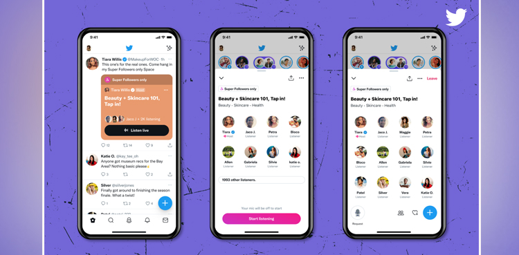Twitter rolls out Super Follows Spaces for creators