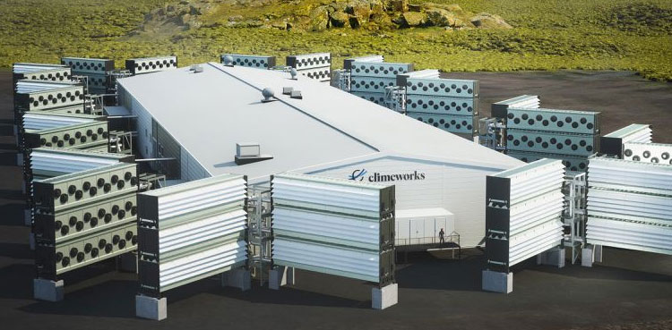 Tech firm launches plant sucking CO2 from air and deposit underground