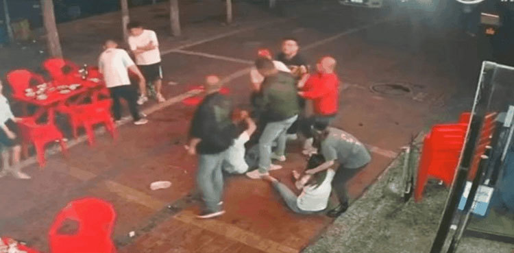 Footage of women's beating sparks outrage in China