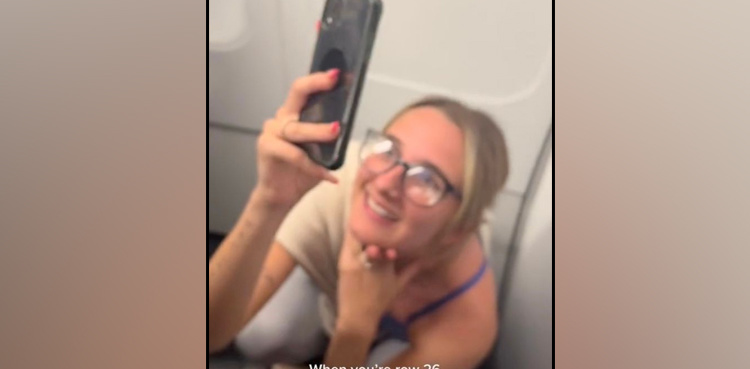 VIRAL: Women get shock of their life after boarding flight