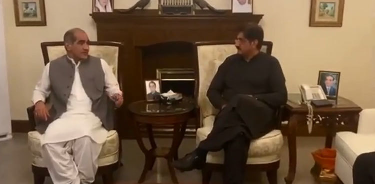 CM Murad, Saad Rafique discuss progress on KCR project