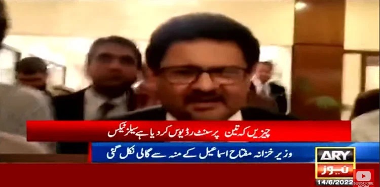 Miftah Ismail curses in reply to journalist