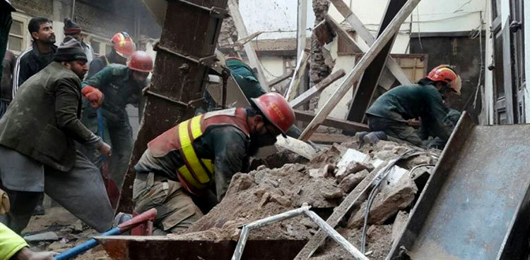 Five of family killed as heavy rain damages home in Lahore