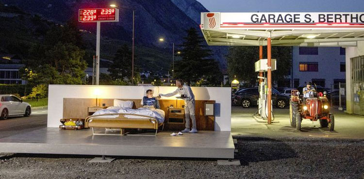 Swiss 'zero star hotel' offers sleepless nights to ponder world's crises