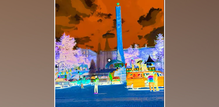 Can this optical illusion make you colour blind?