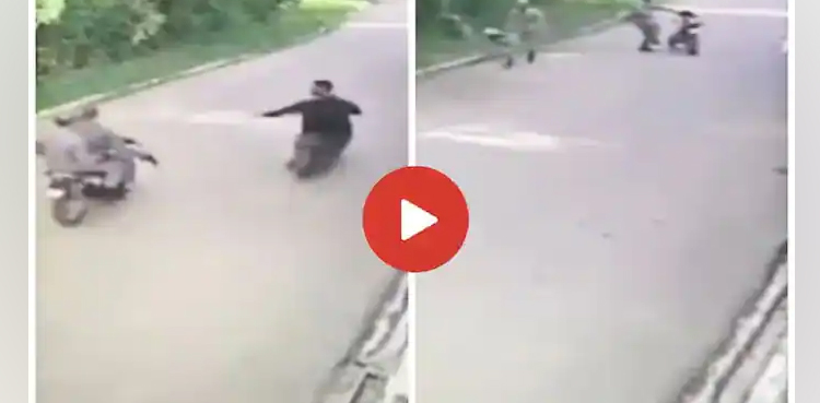 Man evades police chase with simple trick, video goes viral