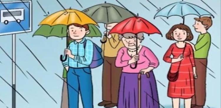 Rainy optical illusion: Find out what's wrong with this image