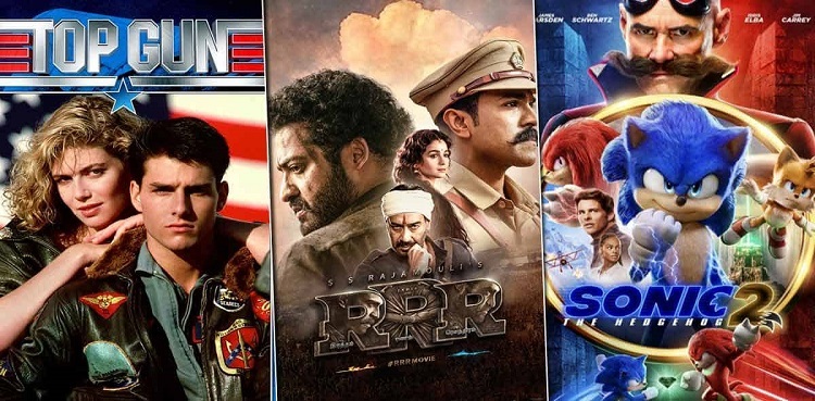 Rajamouli's epic 'RRR' beats 'Top Gun' & 'Sonic' sequels