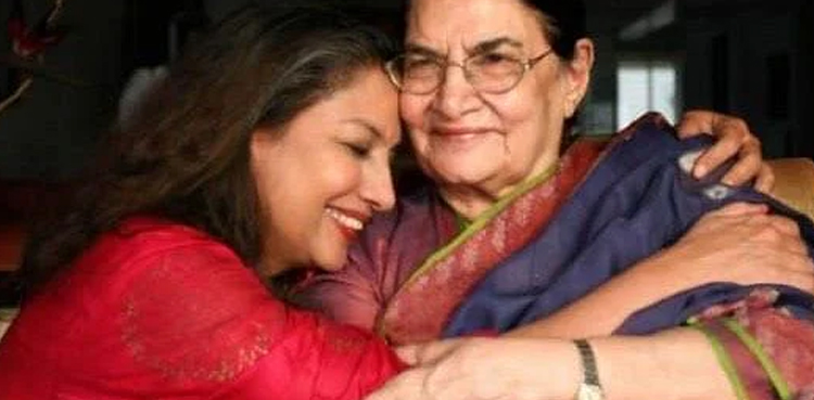 Shabana Azmi recalls mother's odd reaction to her performance