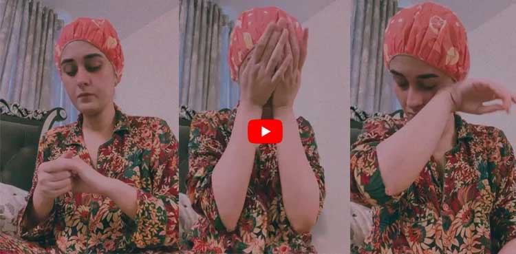 Shehzeen Rahat posts emotional video to describe health issues