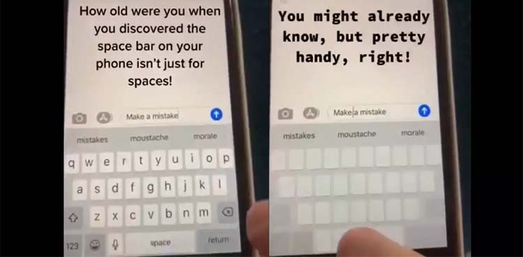 Life-changing spacebar trick takes social media by storm