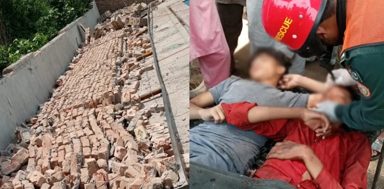 Three children killed, many injured in swimming pool wall collapse in Lahore