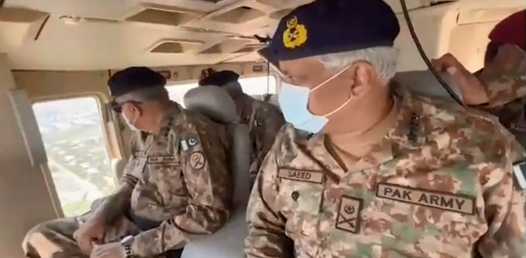 COAS Bajwa to meet flood victims in Dadu today: ISPR