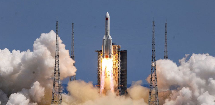 Chinese rocket falls to Earth, NASA says Beijing did not share information