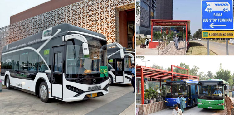 Islamabad gets electric feeder buses for new metro services
