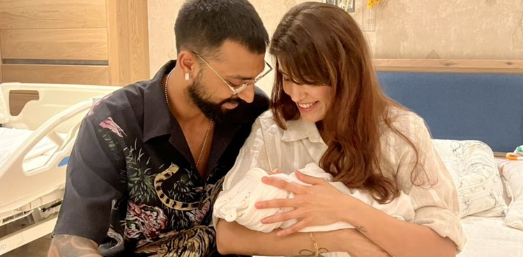 Krunal Pandya and Pankhuri Sharma welcome first child