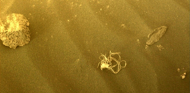 String theory: NASA Mars rover discovers mystery object