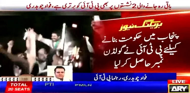 PTI gets required number of PA seats to form govt in Punjab