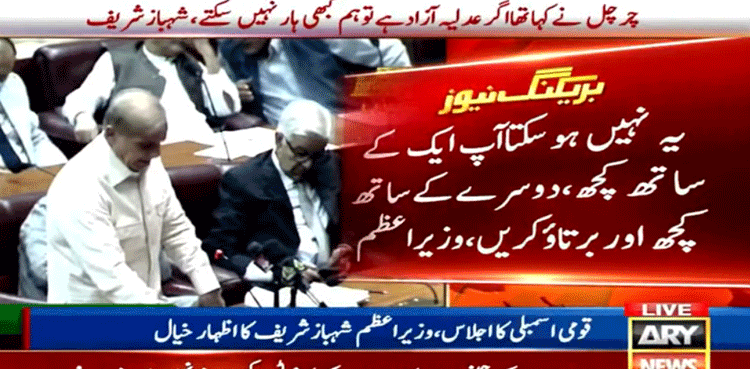 PM Shehbaz Sharif slams judiciary for 'double standards'