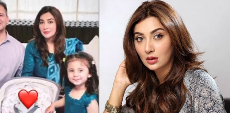 Aisha Khan shares first glimpse of baby boy; picture goes viral