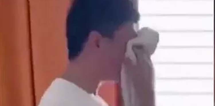 Video: Father cries after son secures 6 out of 100 marks